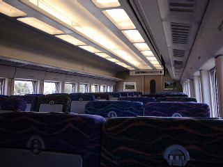 あさま500号 午前6時24分佐久平発車直後